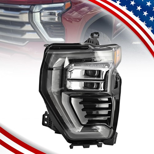 Left driver headlight - headlight, w/led