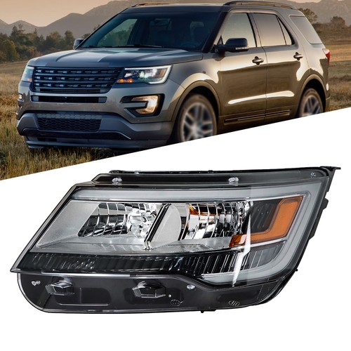 Headlight led drl chrome - led,